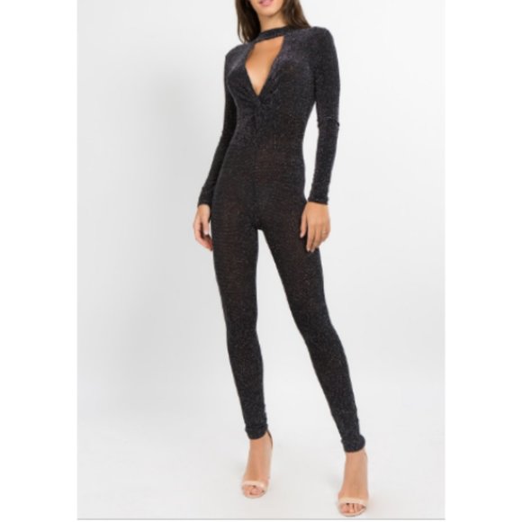 Metallic Full Body Jumpsuit - Picture 1 of 1